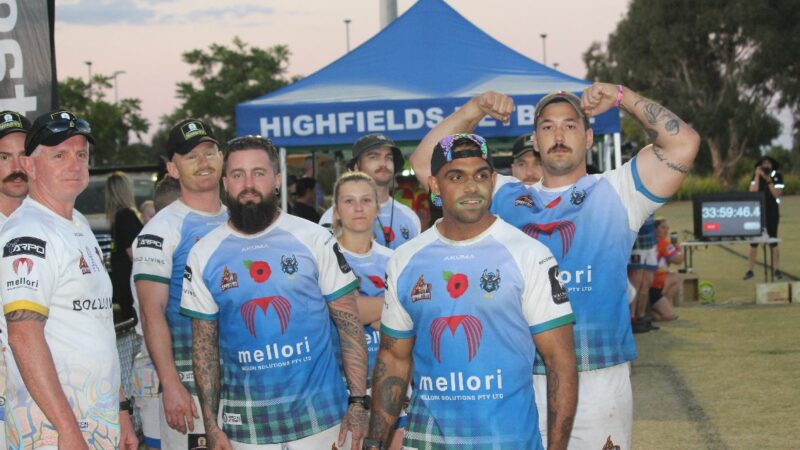 Mellori proudly supporting the Ronin Veterans Rugby Club in their quest for a Guinness World Record!